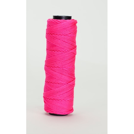 Bon Tool Bon 11-884 Ezc Line, Nylon No.18 Braided, 1000 Foot Neon Pink 11-884
